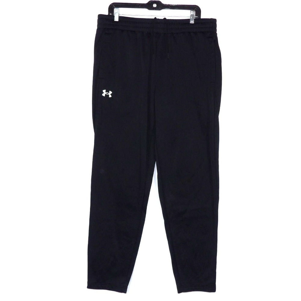 Under Armour Cold Gear Black Fleece Lined Performance Sweatpants Men's XXL Tall